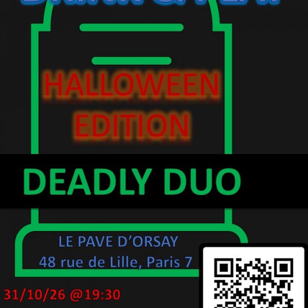 DRINK & PLAY - HALLOWEEN EDITION - DEADLY DUO !